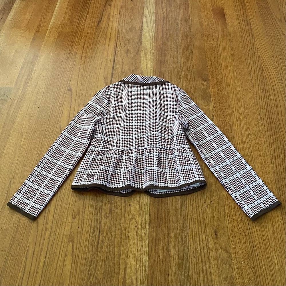 Janie and Jack Houndstooth Girls Blazer - Picture 8 of 11